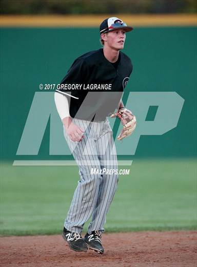 Bobby Witt, Jr. (15) of Colleyville Heritage High School in Colleyville,  Texas during the Under Armour All-American Game practice presented by  Baseball Factory on July 28, 2017 at Rocky Miller Park in