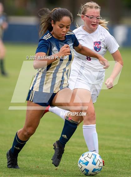 Thumbnail 1 in Freedom Christian Academy vs Fayetteville Academy (NCISAA 2A First Round) photogallery.