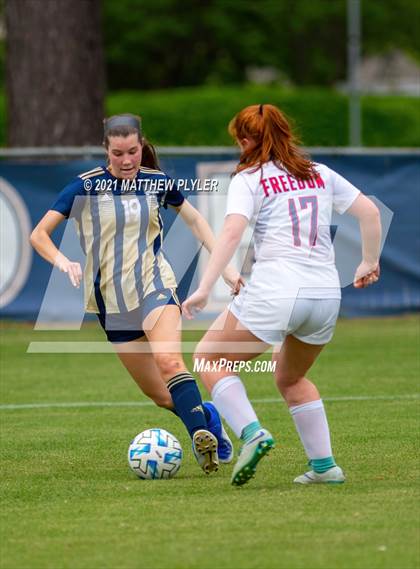 Thumbnail 1 in Freedom Christian Academy vs Fayetteville Academy (NCISAA 2A First Round) photogallery.