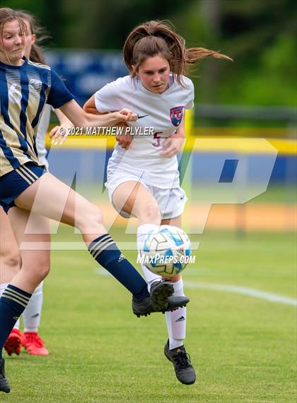 Thumbnail 2 in Freedom Christian Academy vs Fayetteville Academy (NCISAA 2A First Round) photogallery.