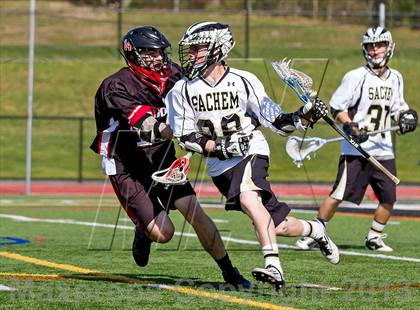 Thumbnail 1 in Sachem North vs Patchogue-Medford (Section XI Class A First Round) photogallery.
