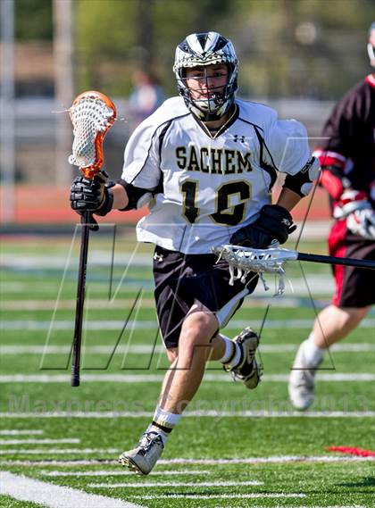 Thumbnail 3 in Sachem North vs Patchogue-Medford (Section XI Class A First Round) photogallery.