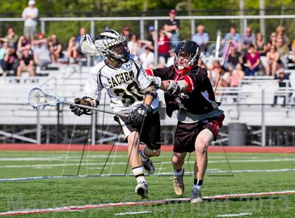 Thumbnail 2 in Sachem North vs Patchogue-Medford (Section XI Class A First Round) photogallery.