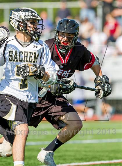 Thumbnail 3 in Sachem North vs Patchogue-Medford (Section XI Class A First Round) photogallery.