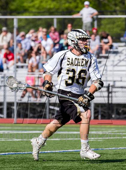 Thumbnail 3 in Sachem North vs Patchogue-Medford (Section XI Class A First Round) photogallery.