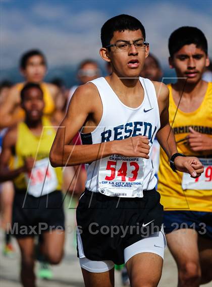 Thumbnail 1 in FR: CIF LA City Section Cross Country Championships (Boys) photogallery.