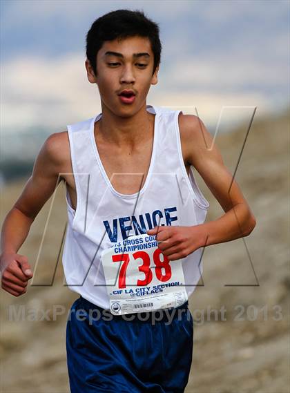 Thumbnail 1 in FR: CIF LA City Section Cross Country Championships (Boys) photogallery.