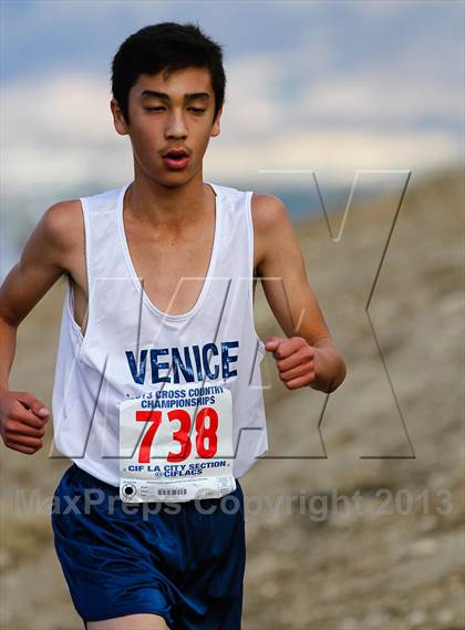 Thumbnail 3 in FR: CIF LA City Section Cross Country Championships (Boys) photogallery.