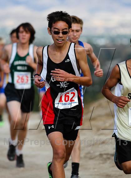 Thumbnail 1 in FR: CIF LA City Section Cross Country Championships (Boys) photogallery.