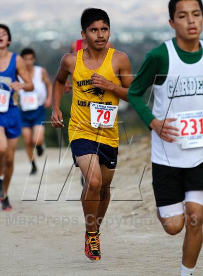Thumbnail 2 in FR: CIF LA City Section Cross Country Championships (Boys) photogallery.
