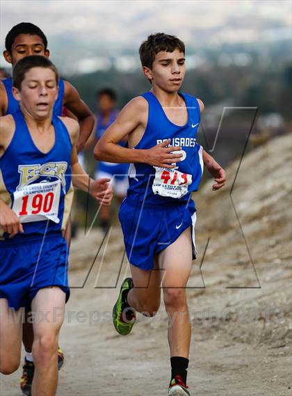 Thumbnail 3 in FR: CIF LA City Section Cross Country Championships (Boys) photogallery.