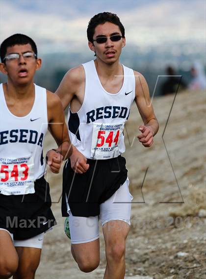Thumbnail 1 in FR: CIF LA City Section Cross Country Championships (Boys) photogallery.