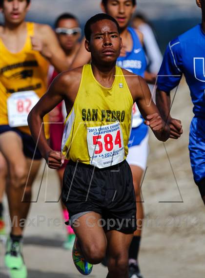 Thumbnail 3 in FR: CIF LA City Section Cross Country Championships (Boys) photogallery.