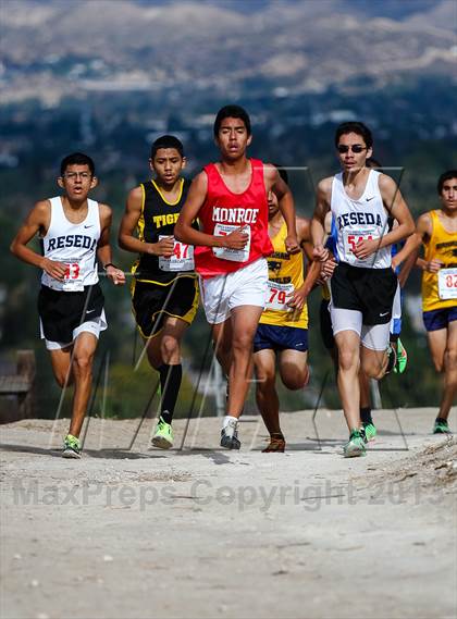 Thumbnail 1 in FR: CIF LA City Section Cross Country Championships (Boys) photogallery.