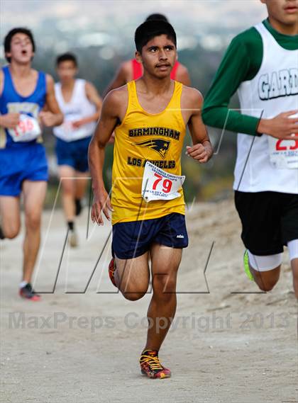 Thumbnail 1 in FR: CIF LA City Section Cross Country Championships (Boys) photogallery.