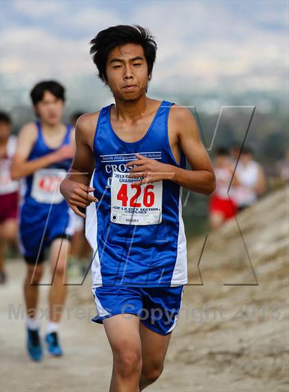 Thumbnail 1 in FR: CIF LA City Section Cross Country Championships (Boys) photogallery.