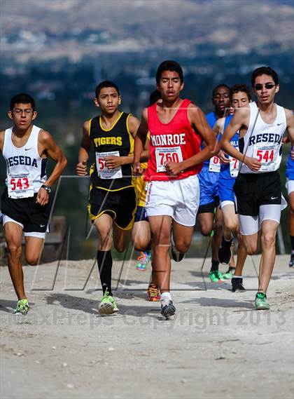 Thumbnail 2 in FR: CIF LA City Section Cross Country Championships (Boys) photogallery.