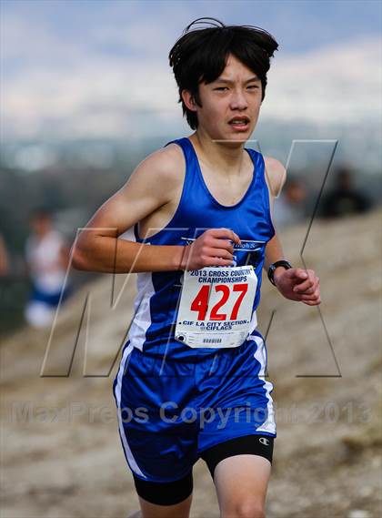 Thumbnail 1 in FR: CIF LA City Section Cross Country Championships (Boys) photogallery.