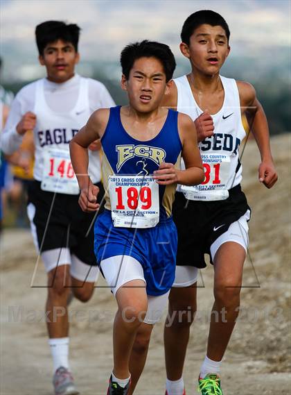 Thumbnail 2 in FR: CIF LA City Section Cross Country Championships (Boys) photogallery.