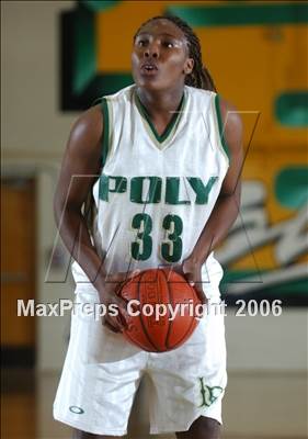 Thumbnail 3 in Leuzinger @ Long Beach Poly (Section Playoff) photogallery.