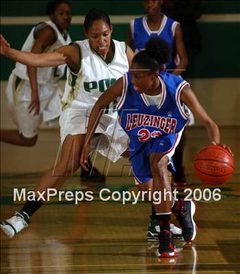 Thumbnail 2 in Leuzinger @ Long Beach Poly (Section Playoff) photogallery.