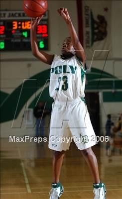 Thumbnail 2 in Leuzinger @ Long Beach Poly (Section Playoff) photogallery.