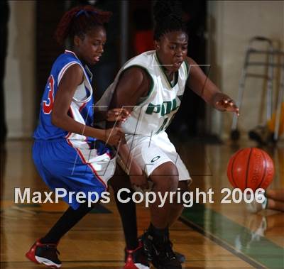 Thumbnail 3 in Leuzinger @ Long Beach Poly (Section Playoff) photogallery.