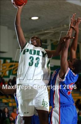 Thumbnail 2 in Leuzinger @ Long Beach Poly (Section Playoff) photogallery.