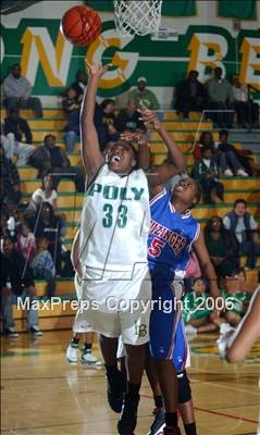 Thumbnail 1 in Leuzinger @ Long Beach Poly (Section Playoff) photogallery.