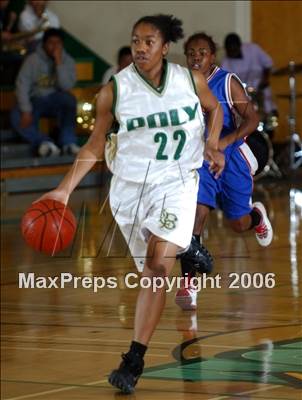 Thumbnail 2 in Leuzinger @ Long Beach Poly (Section Playoff) photogallery.