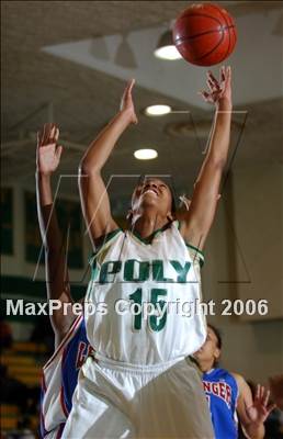 Thumbnail 3 in Leuzinger @ Long Beach Poly (Section Playoff) photogallery.
