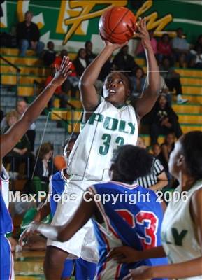 Thumbnail 3 in Leuzinger @ Long Beach Poly (Section Playoff) photogallery.
