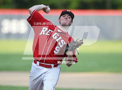 Thumbnail 2 in Regis vs. Iona Prep (CHSAA AA Winners Bracket Semifinal) photogallery.