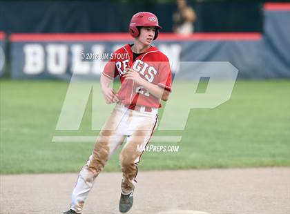 Thumbnail 1 in Regis vs. Iona Prep (CHSAA AA Winners Bracket Semifinal) photogallery.