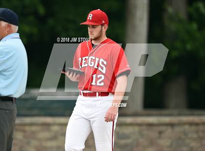 Thumbnail 2 in Regis vs. Iona Prep (CHSAA AA Winners Bracket Semifinal) photogallery.