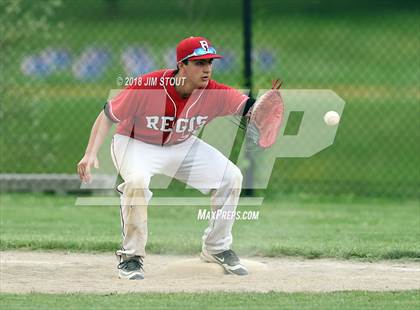 Thumbnail 1 in Regis vs. Iona Prep (CHSAA AA Winners Bracket Semifinal) photogallery.