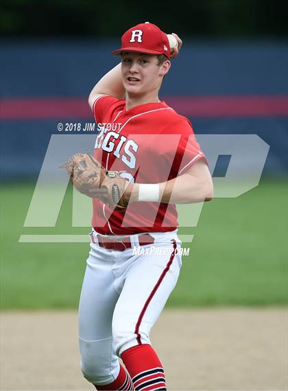 Thumbnail 3 in Regis vs. Iona Prep (CHSAA AA Winners Bracket Semifinal) photogallery.