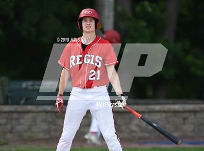 Thumbnail 2 in Regis vs. Iona Prep (CHSAA AA Winners Bracket Semifinal) photogallery.