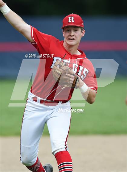 Thumbnail 1 in Regis vs. Iona Prep (CHSAA AA Winners Bracket Semifinal) photogallery.