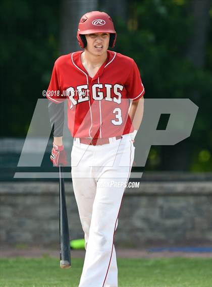 Thumbnail 3 in Regis vs. Iona Prep (CHSAA AA Winners Bracket Semifinal) photogallery.