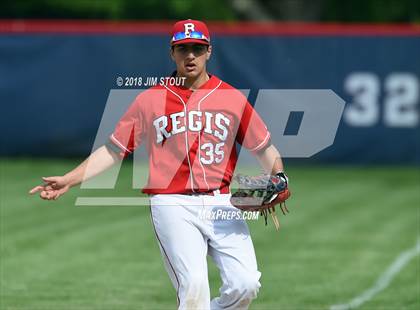 Thumbnail 2 in Regis vs. Iona Prep (CHSAA AA Winners Bracket Semifinal) photogallery.