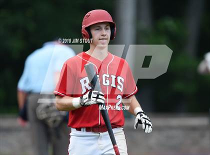 Thumbnail 3 in Regis vs. Iona Prep (CHSAA AA Winners Bracket Semifinal) photogallery.