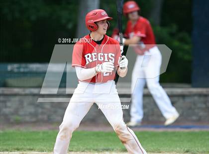 Thumbnail 2 in Regis vs. Iona Prep (CHSAA AA Winners Bracket Semifinal) photogallery.