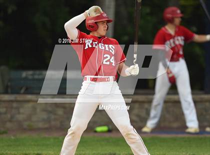 Thumbnail 1 in Regis vs. Iona Prep (CHSAA AA Winners Bracket Semifinal) photogallery.