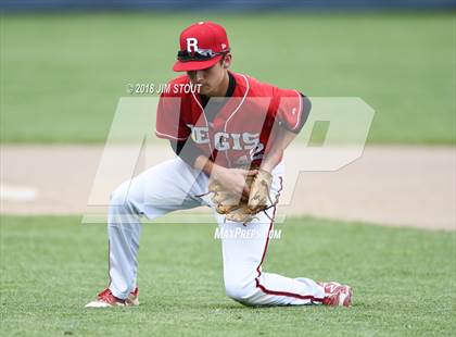 Thumbnail 2 in Regis vs. Iona Prep (CHSAA AA Winners Bracket Semifinal) photogallery.