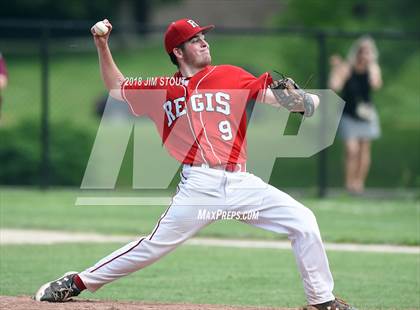 Thumbnail 2 in Regis vs. Iona Prep (CHSAA AA Winners Bracket Semifinal) photogallery.