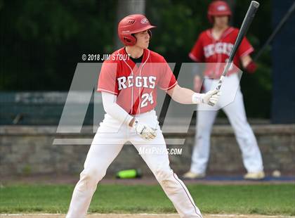 Thumbnail 3 in Regis vs. Iona Prep (CHSAA AA Winners Bracket Semifinal) photogallery.