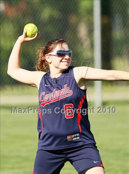 Thumbnail 1 in John Paul ll vs Trinity Christian photogallery.