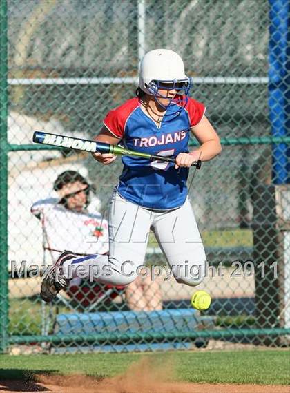 Thumbnail 2 in John Paul ll vs Trinity Christian photogallery.