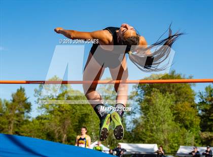 Thumbnail 2 in 2018 Loucks Games (Outdoor Pentathlon #2 Womens High Jump) photogallery.